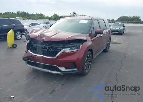 2022 Kia Carnival Mpv Ex z USA, uszkodzony, nr VIN KNDNC5H33N6104348